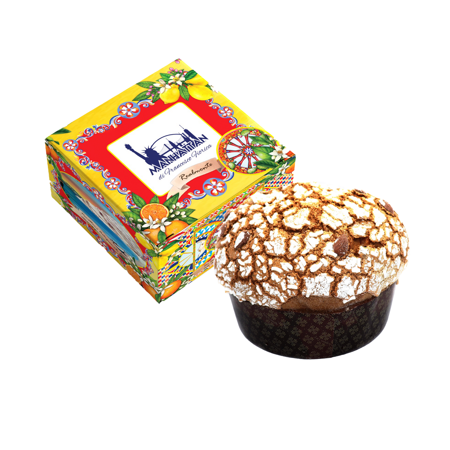 Panettone tradizionale con arancia candita