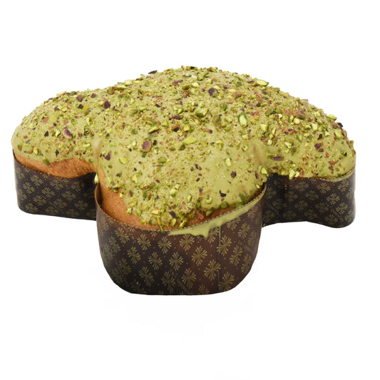 Colomba artigianale con crema al pistacchio