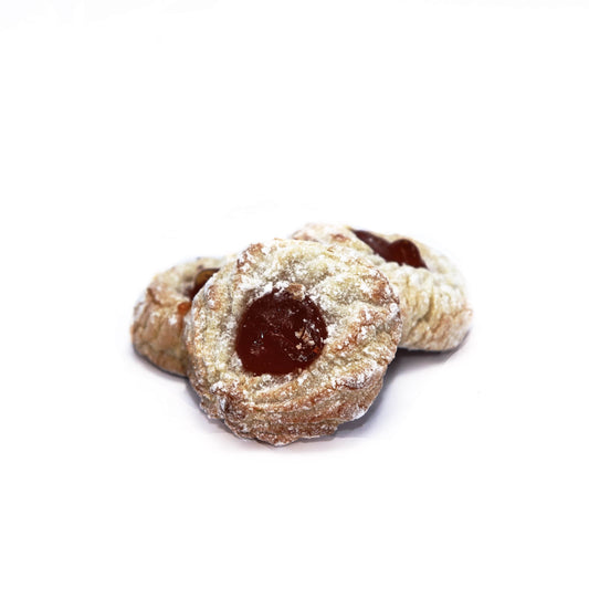 Paste di mandorla con marmellata di albicocca - Pasticceria Manhattan