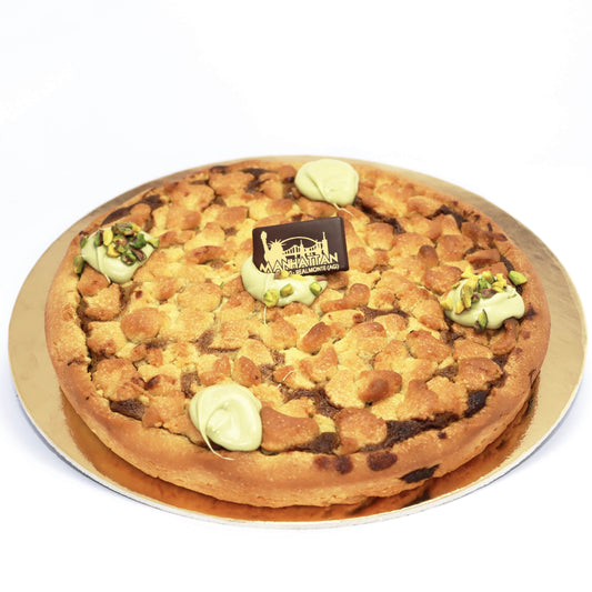 Sbriciolata con crema al pistacchio - Pasticceria Manhattan
